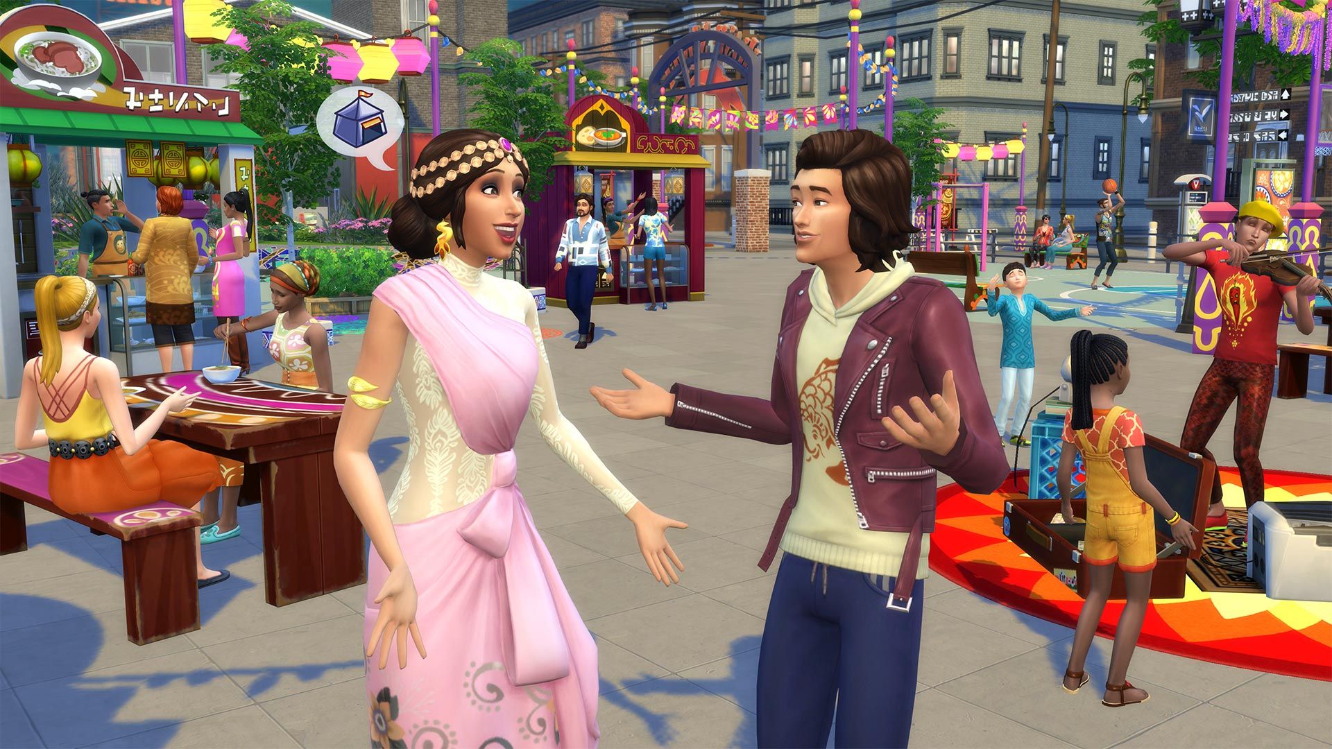 The Sims 4 Bundle - City Living, Dine Out, Bowling Night Stuff DLCs Origin CD Key